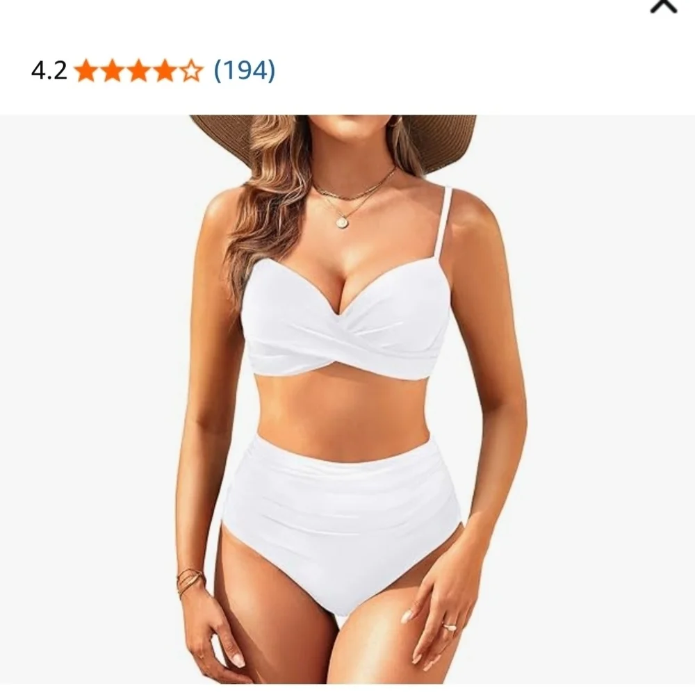 Chic White Bikini Set